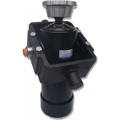 SIŁOWNIK HYDRAULICZNY WYWROTU 1200 mm 10T NA 3 STRONY + KOŁYSKA PRZYCZEPY